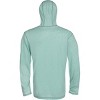Reel Life Ocean Washed Circle Palm Pullover Hoodie - Agate Green - 2 of 2