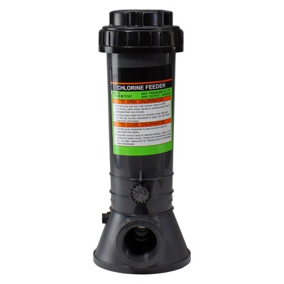 Northlight Automatic In-Line Chlorinator Chemical Feeder, 9lb Capacity