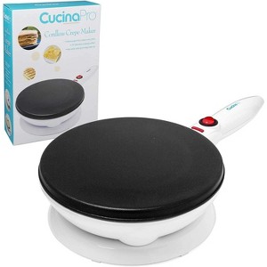 CucinaPro Electric Non-stick Cordless Crepe Maker - 1 of 4