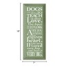 Slickblue Pet Loss Wall Decor – Sentimental Dog Quote Wood Sign – Rustic Home Accent for Dog Owners 7x18, Color Options - 3 of 3