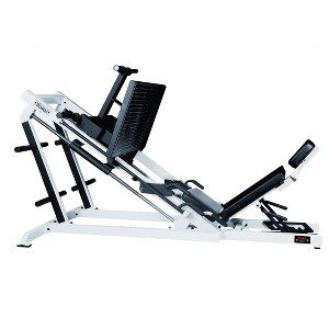 STS 35 Degree Leg Press Machine White Heavy Duty Strength Training Equipment - 1 of 1