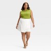Women's Linen Blend Skort - A New Day™ - 3 of 3