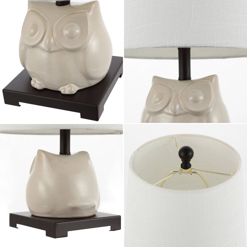 16" Justina Ceramic Mini LED Table Lamp (Includes LED Light Bulb) - JONATHAN Y, 2 of 11