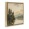 Stupell Industries Beige Mountain Landscape, 25" x 25" - 3 of 4