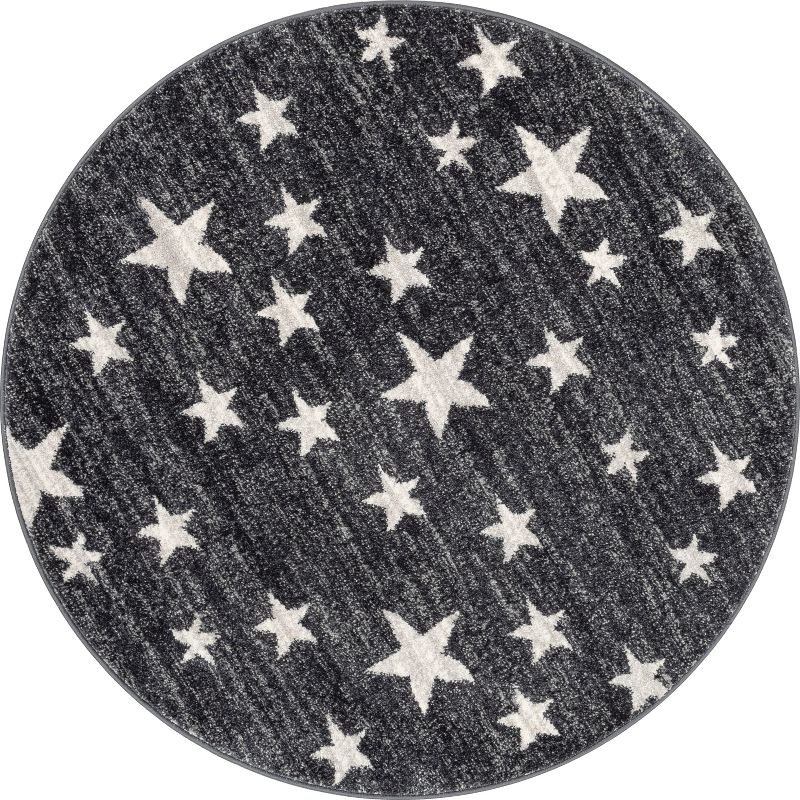 Well Woven Kosme Geometric Star Stain-resistant Area Rug, 1 of 9