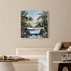 Art Remedy Paradise Bathtub Tropical Bathroom Wall Art Framed - 2 of 4