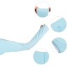 Unique Bargains Women Golf Polyester Soft Sun Protection Cooling Sleeve with Finger Hole - 3 of 4