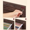 File Cabinet with 3 Drawers, Filing Cabinet, Printer Stand, Fit A4, Letter Size, Hanging File Folders, Modern Farmhouse Style, for Home Office - 4 of 4