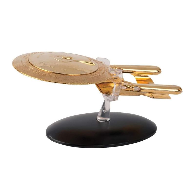 Eaglemoss Collections Star Trek Starship Replica | Gold Plated Enterprise 1701 XL, 3 of 7