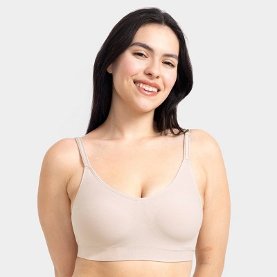Fruit of the Loom Women's 360° Stretch Seamless Smooth Support Wireless Bra