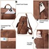 Wikineon Elegant Ladies' Purse in Rich Caramel Color: Stylish Accessory with Sleek Design, Perfect for Daily Outings or Evening Events - 3 of 4