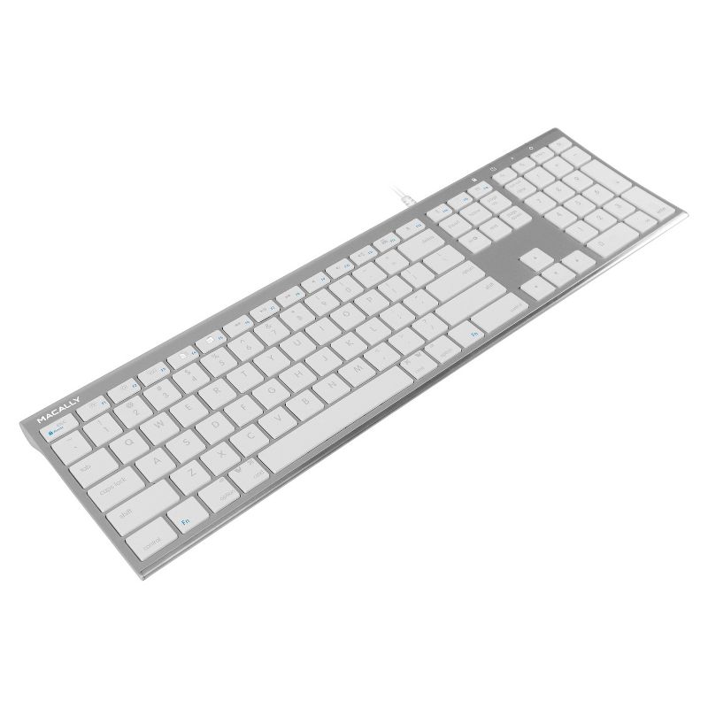 Macally Ultra Slim USB-C Wired Full Size With Numeric Keypad, 5 of 9
