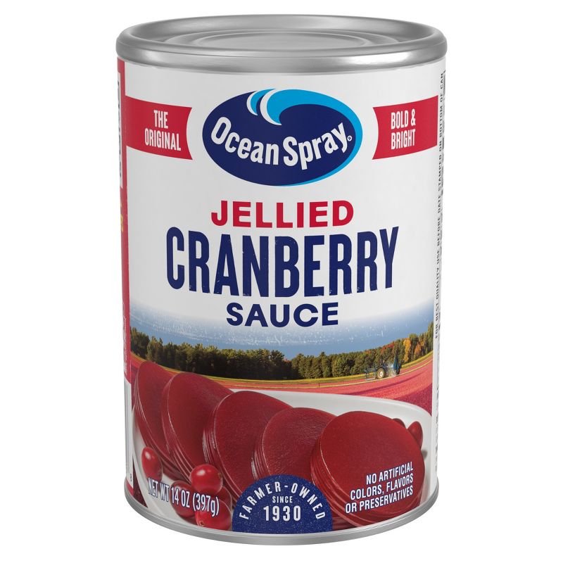 Ocean Spray Jellied Cranberry Sauce - 14oz, 1 of 5