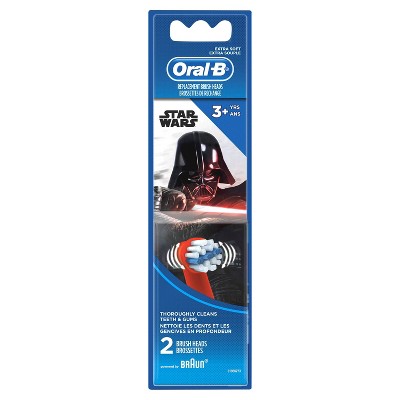 Oral-B Kids Extra Soft Replacement Brush Heads featuring STAR WARS - 2ct