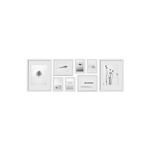 Haus and Hues Mayfair Gallery Wall Frame Set with Real Glass and Mat - 1 of 4