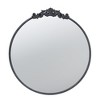 NicBex Baroque Inspired Mirrors, Wall Mirror Farmhouse Wall Mounted Mirror for Bathrrom Bedroom Living Room, Gold/Black - 4 of 4