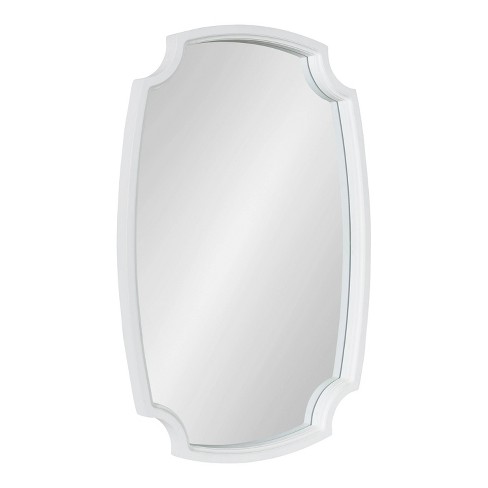 21" x 32" Orianne Scallop Wall Mirror - Kate & Laurel All Things Decor - image 1 of 4