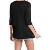 Women's Criss Cross Crochet Tunic - umgee - 2 of 4