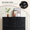 CAVINAS 16-Drawer Dresser with Fabric Bins,Sturdy Steel Frame Chest of Drawers with Wooden Top,Ample Storage and Waterproof Design - 4 of 4