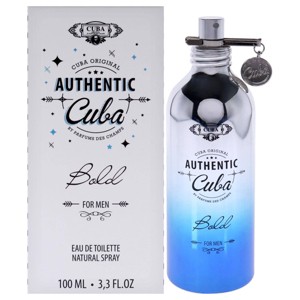 Cuba Authentic Bold Men's EDT Spray - 3.3 fl oz - 1 of 3
