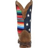 Women's Lady Rebel by Durango® Women's Dusty Brown Serape Flag Western Boot - 4 of 4