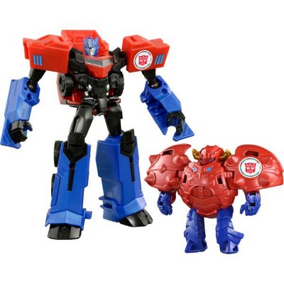 TAV41 Optimus Prime with Gravity and Armor | Transformers Adventure Action figures