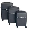 IZOD Siri Polycarbonate Hard Shell Expandable Lightweight 360 Dual Spinning Wheels and Combo Lock 3 Piece Luggage Set - 4 of 4
