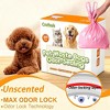 Covfresh Odor Disposal Pet Waste Bags with Easy Tie Handles, Durable & Unscented（Color:Pink) - 4 of 4