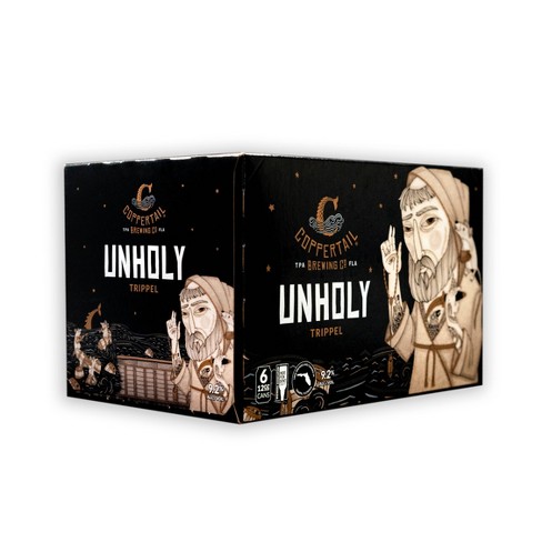 Coppertail Unholy Trippel Beer - 6pk/12 fl oz Cans - image 1 of 4