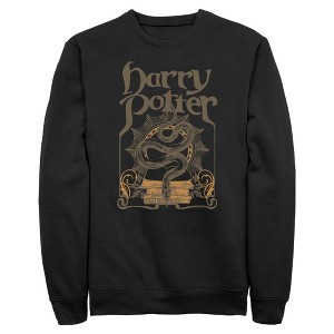 Mens Harry Potter Snake Symbol Sweatshirt - 1 of 4