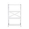 PAGED Rectangular Bookshelf Modern Storage Shelves with X-Shape Cross Bar for Living Room, Study Room - 3 of 4