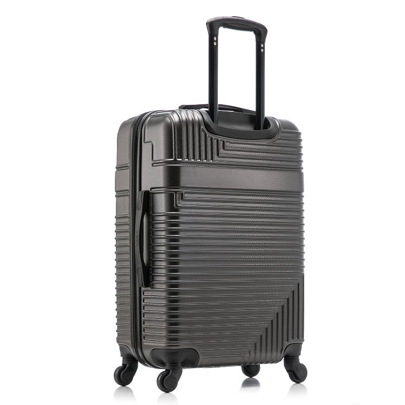 InUSA Resilience Lightweight Hardside Medium Checked Spinner Suitcase, 5 of 10