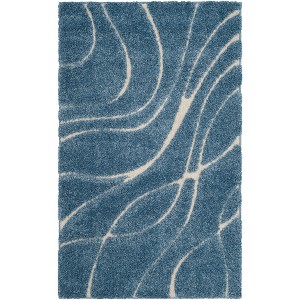 Florida Shag SG471 Power Loomed Indoor Rugs - Safavieh - 1 of 4