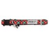 The Worthy Dog Holiday Check Breakaway Adjustable Cat Collar - 3 of 3
