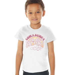 Toddler Boys' Teenage Mutant Ninja Turtles Cowabunga T-Shirt - 1 of 4