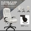 NicBex Massage Office Chair with Vibration Points, Adjustable Tilt Ergonomic Chair with Armrest, Swivel Gaming Chair for Office - 2 of 4