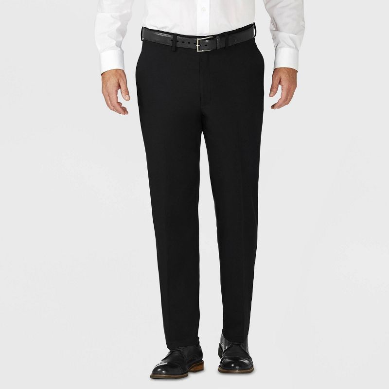 Haggar H26 Men's Tailored Fit Premium Stretch Suit Pants, 1 of 5