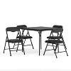 Flash Furniture Kids Colorful 5 Piece Folding Table and Chair Set - 2 of 4
