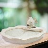 Sunnydaze 7"H Electric Glazed Ceramic Fish Outdoor Water Fountain - 2 of 4