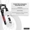 RISOKEYS Kids Mountain Bike 20 Inch, 4" Wide Fat Tire, 7 Speed Ages 8-12 Year Old, Steel Frame Disc Brake Front/Dual Suspension, - 4 of 4