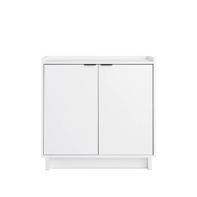 Prepac Simply Modern 2 Door Console Table with Storage