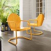 Griffith Metal Chair Tangerine - Crosley - 3 of 4