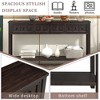 XIYUYEU Rustic Console Table with Storage,Two Size of 4 Drawers & Long Shelf,Foyer Tables for Entryway,Hallway - 3 of 4