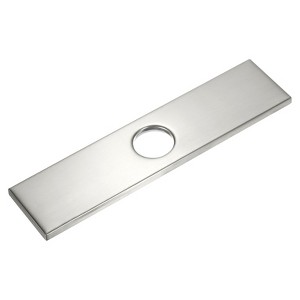 Unique Bargains 304 Stainless Steel Rust Corrosion Resistant Faucet Escutcheons 1 Pc - 1 of 4