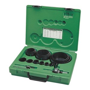 Greenlee  Hole Saw Kit,Saw Range 7/8" to 2-1/2" 890 - 1 of 1