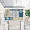 Stupell Industries Let's Sail Nautical Creatures Printed Outdoor Door Mat, design by Kim Allen, 18"x30" - 3 of 4