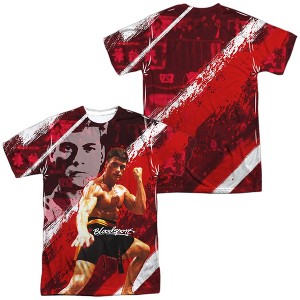 Men's Bloodsport Fight Of Your Life (Front Back Print) Short Sleeve Costume T-Shirt - 1 of 4