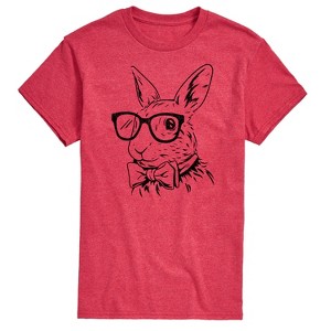 Men's - Instant Message - Bunny Bowtie Short Sleeve Graphic T-Shirt - 1 of 4