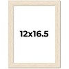 PosterPalooza | 12x16.5 Wide Barnwood Picture Frame, UV Acrylic, 6 Finishes - Grey, Brown, White, and Black - 2 of 4