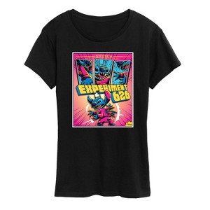Women's - Lilo and Stitch - Stitch Comic Panels Short Sleeve Graphic T-Shirt - 1 of 4